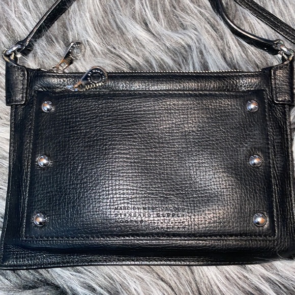 Marc by Marc Jacobs Workwear Leather Studded Crossbody bag - Picture 4 of 12